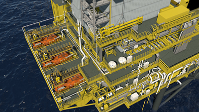 Offshore Platform 3D model
