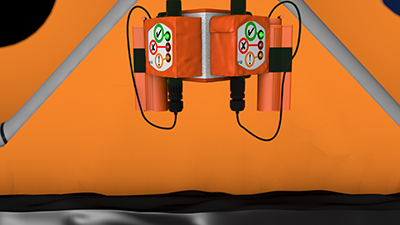 Chute indicator system